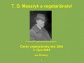 Masaryk a vegetarinstv 1